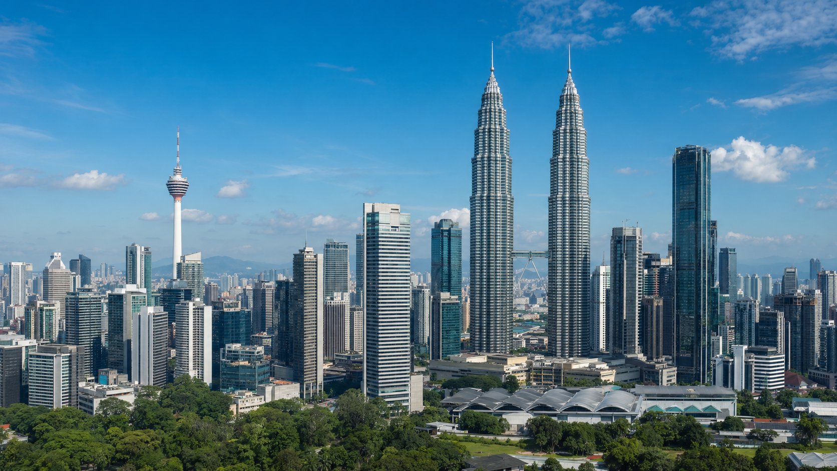 Kuala Lumpur skyline and Petronas Towers, representing Malaysia financial disputes, migration risk, affair and mistress cases, relationship fraud, and Singapore-Malaysia coordination
